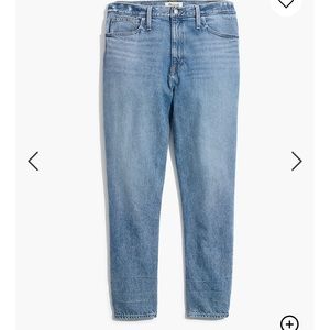 Madewell Mom Jean in Melva Wash